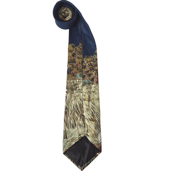 Pheasant Bird Hunting Dogs Hunter Novelty Necktie - Picture 5 of 6